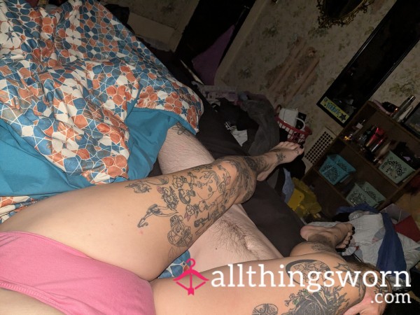 Pink Panties... Before And After Bicthes!!!