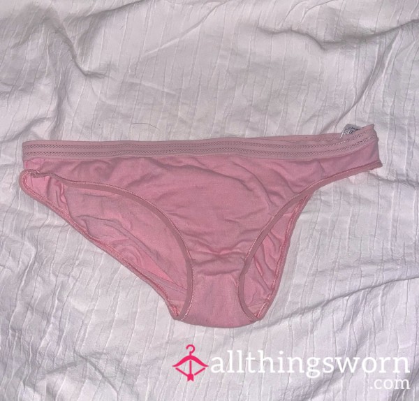 SOLD Pink Panties I Wore At School