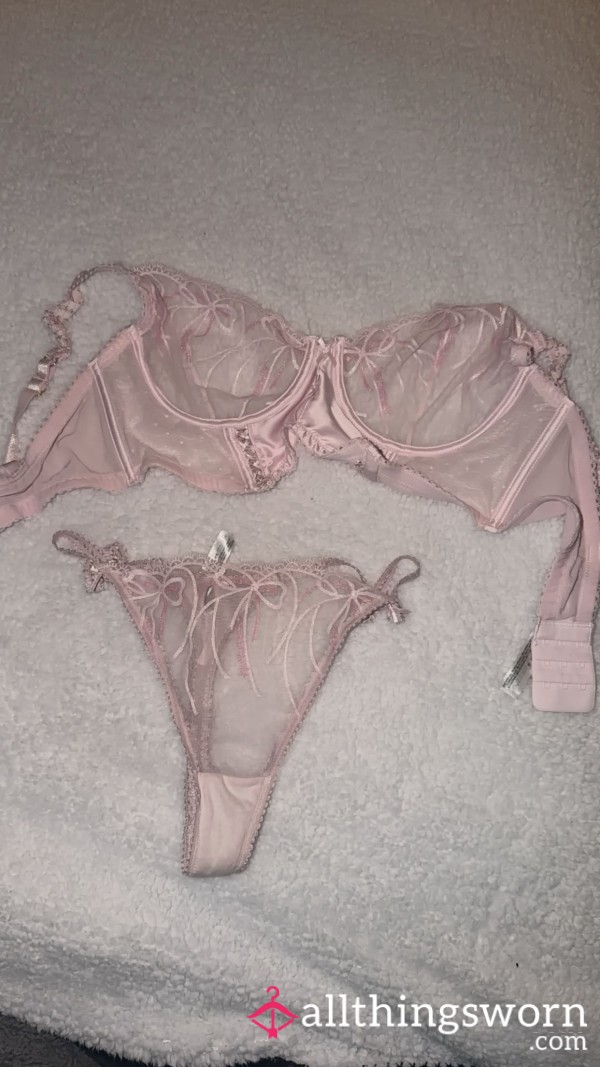 Pink Panty And Bra