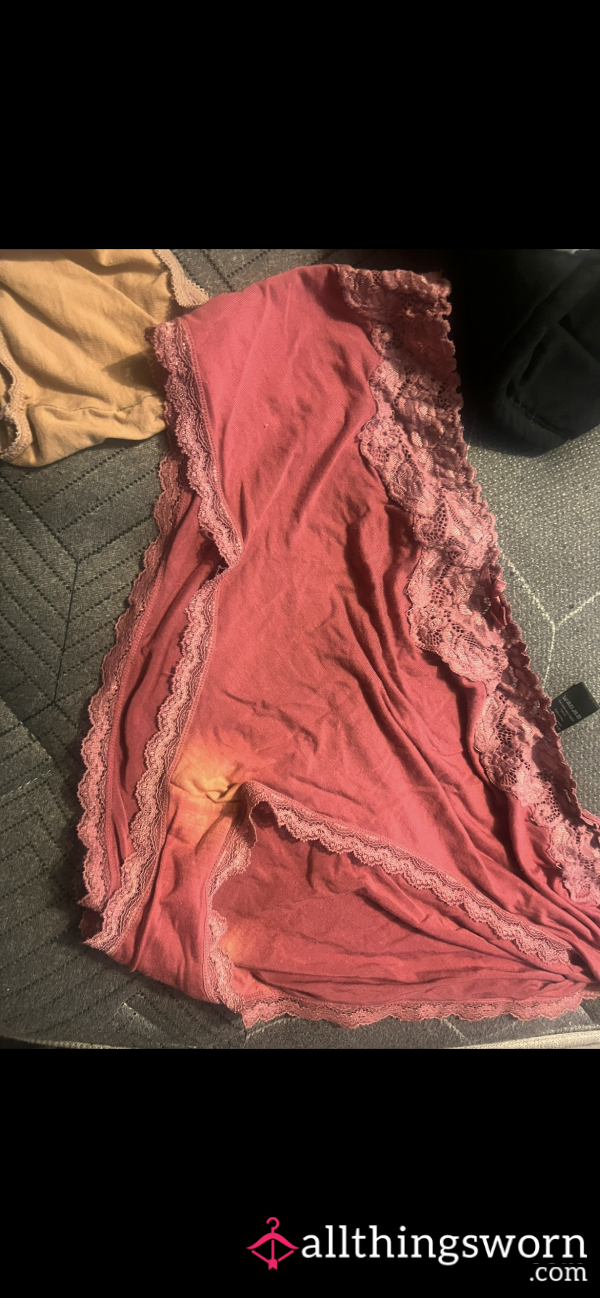 Pink Panty Throw Away