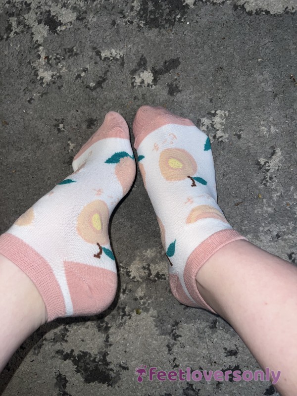 Pink Peachy Socks 🍑