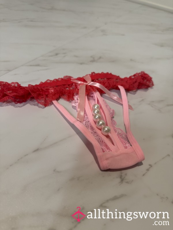 💖 Pink Pearl Panties 4 Pleasure 💖