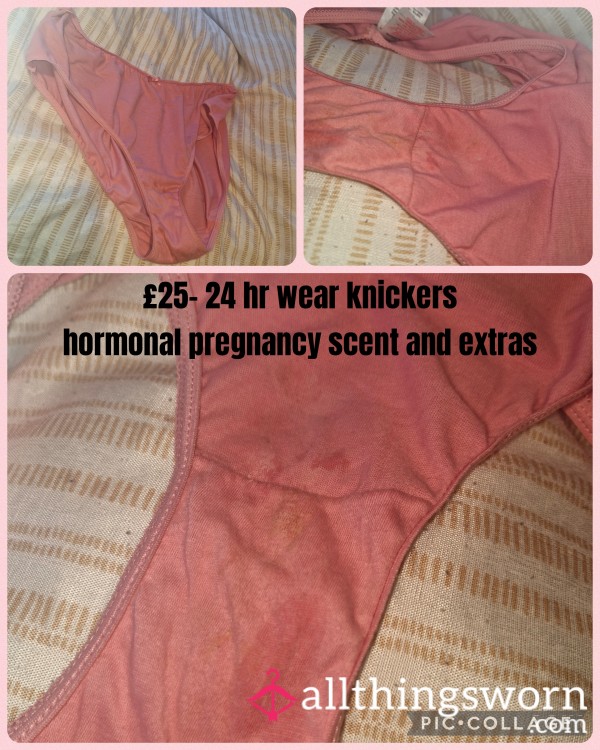 Pink Pregnancy Hormonal 24 Hr Wear With Extras