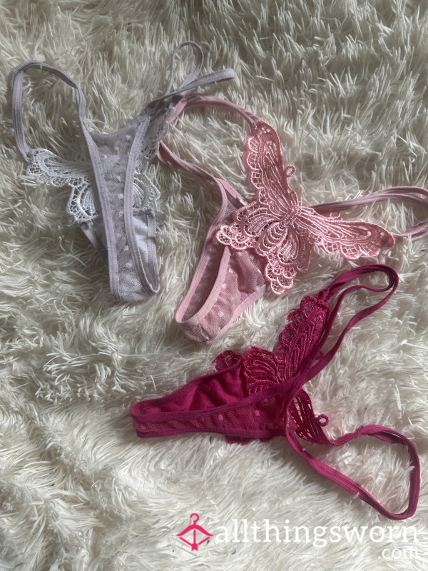 Pink Pretty Thongs