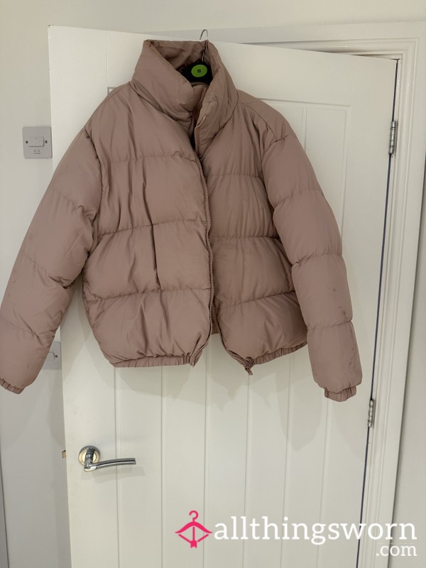 Pink Puffer Jacket