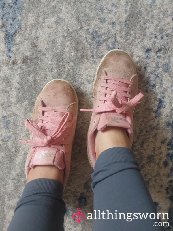 🩷 PINK PUMA TRAINERS - UK3🩷