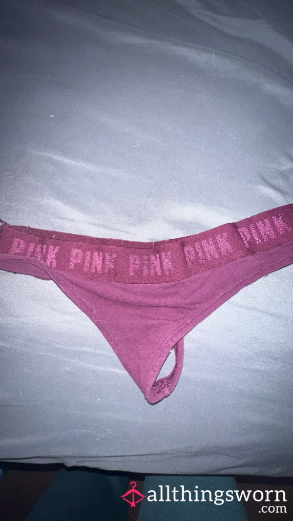 PINK Purple Thong🙈