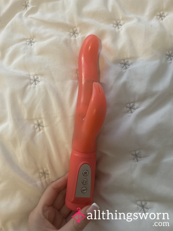 Pink Rabbit Vibrator Di**o