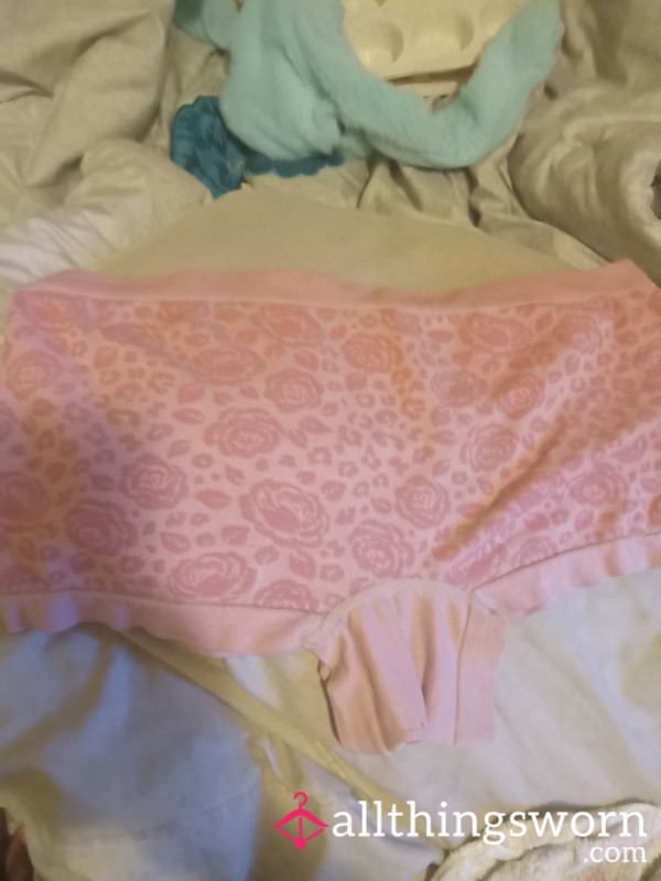 Pink Rose Boy Shorts