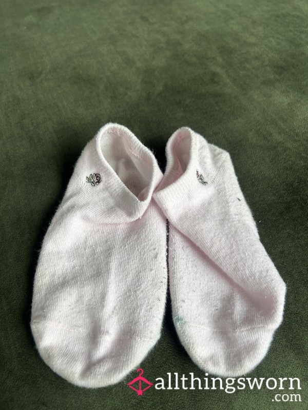 Pink Rose Socks