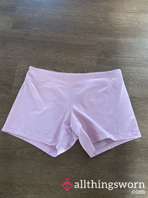 Pink Running Shorts