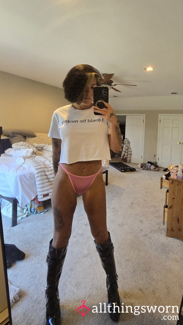 Pink Satin Full Backs