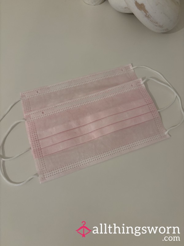 💗 Pink Scented Fetish Face Mask 💗