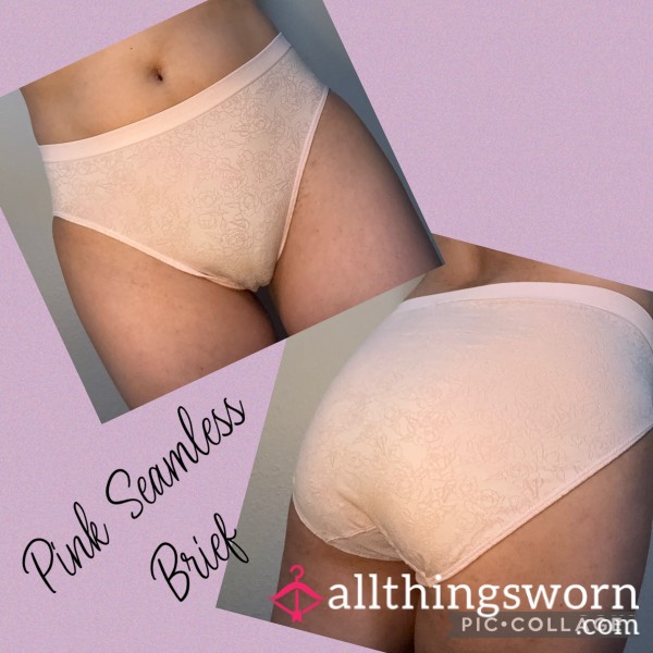 Pink Seamless Brief