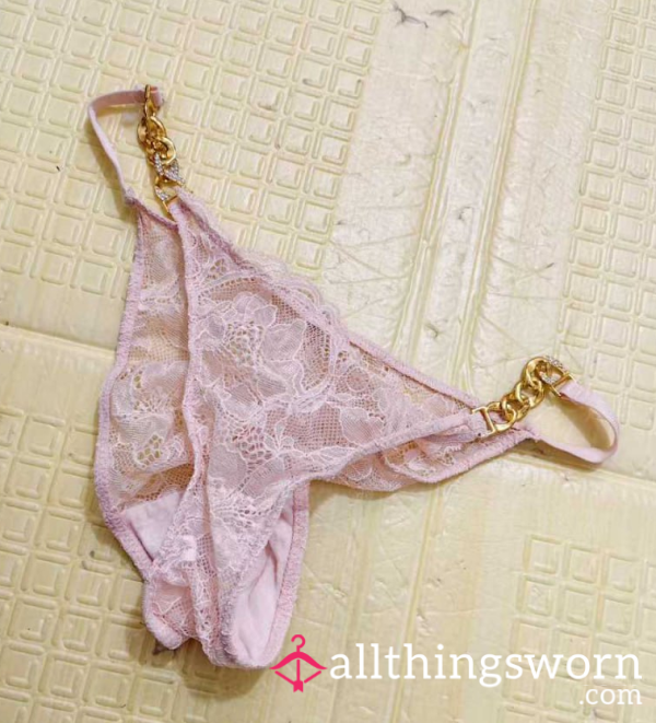 Pink See Through Underwear