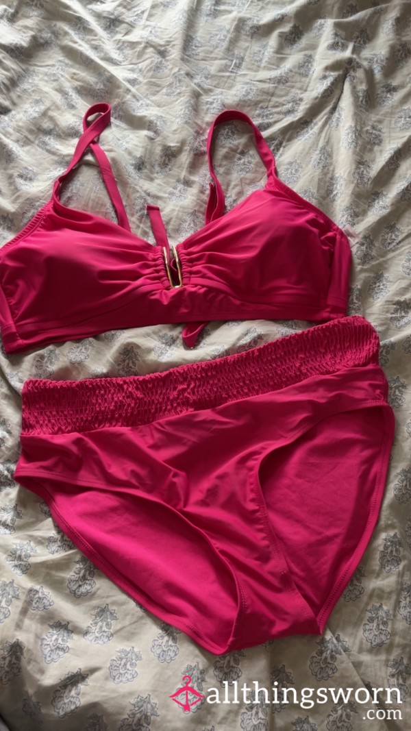 Pink S**y Bathing Suit