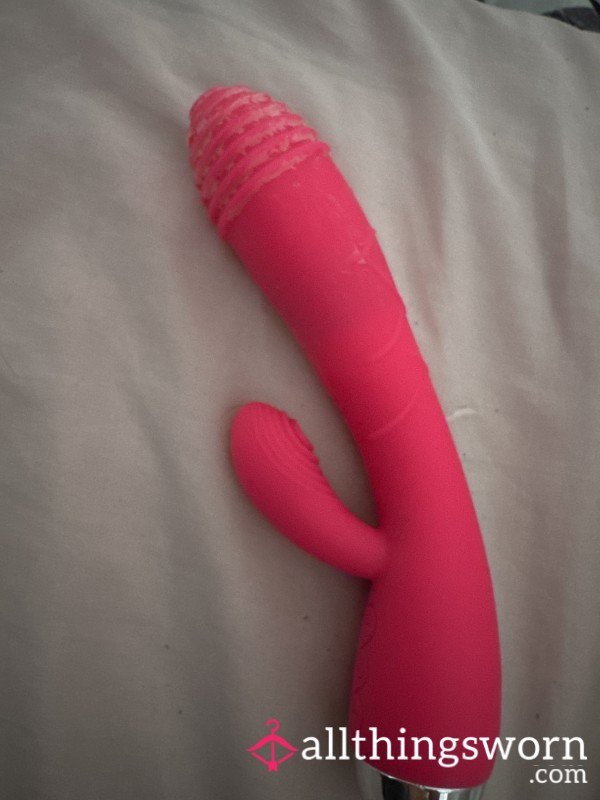 Pink Shafting Vibrating Dual Di**o