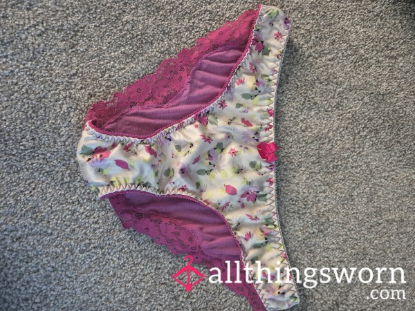 Pink Sheer Panties Waiting To Be Sniffed