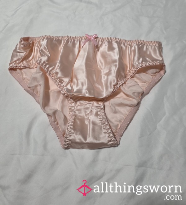 Pink Silk Panties