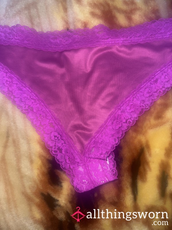 Pink Silk Panties