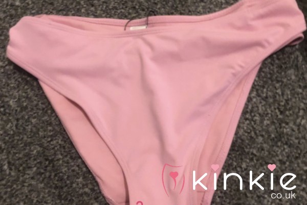 💦Pink Silky Bikini Bottoms💦