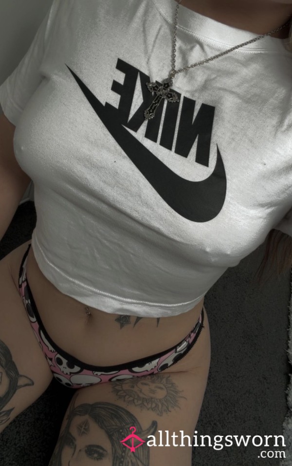 Pink Skull Alt Girl Panties ☠️