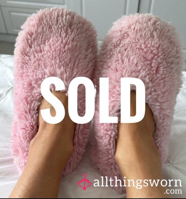 💞 Pink Slipper Socks 💞