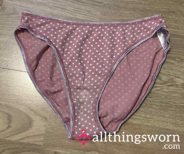 Pink Spotted Panties