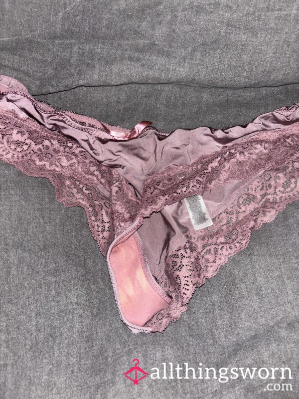 Pink Stained Panties