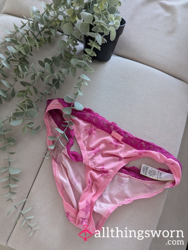 MILF / Nurse Pink Star Panties