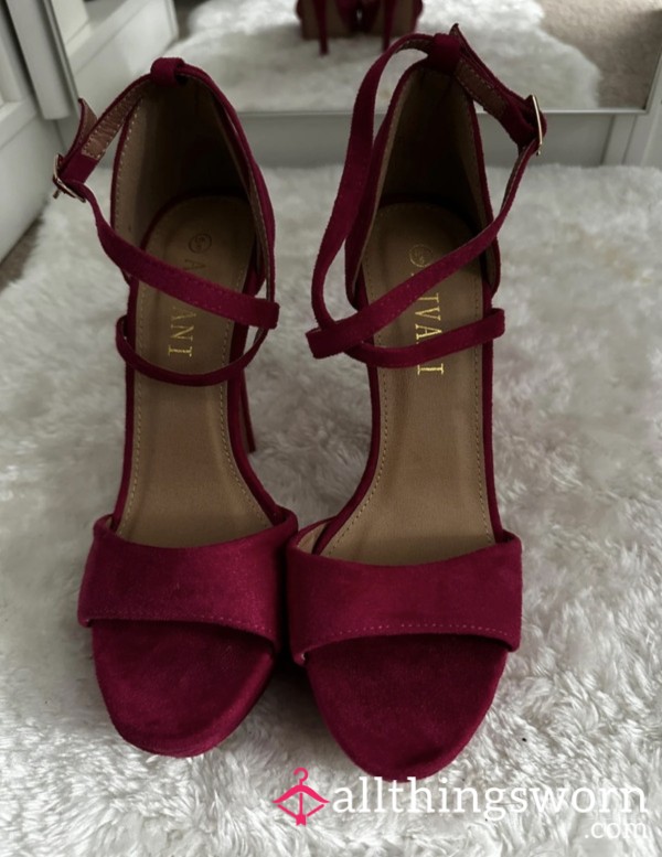 Pink Stiletto Sandals