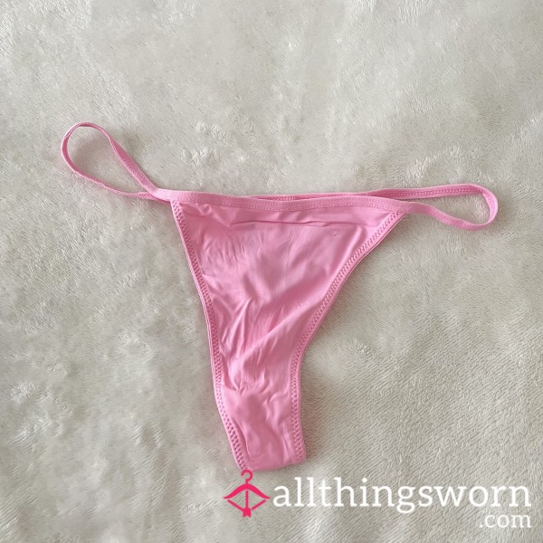 Pink Strap XS Thong