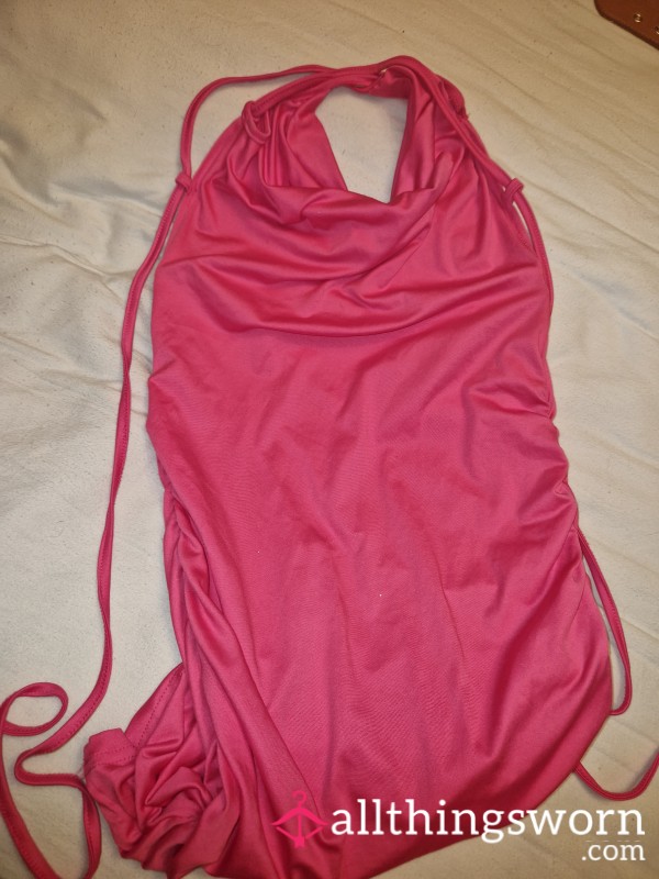 Pink Strappy Dress