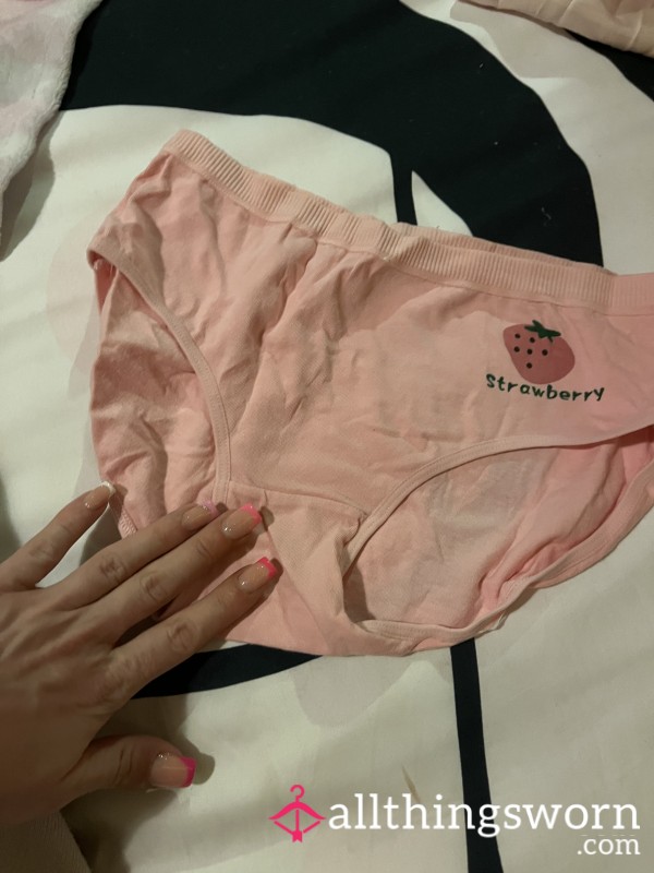 Pink Strawberry Panties
