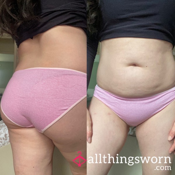 Pink Stripy Panties