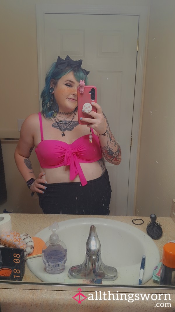 Pink Swimsuit Top - 38C