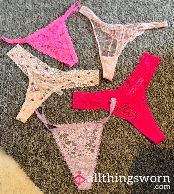 Pink Thongs “individual”