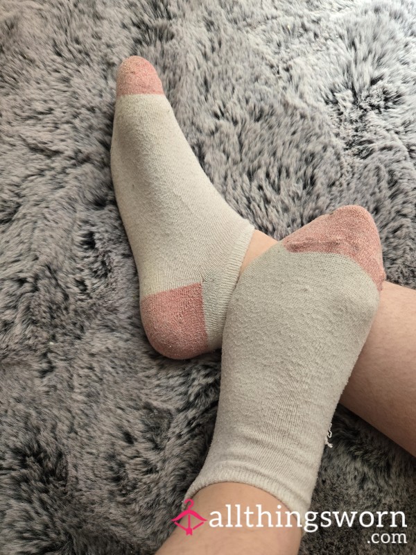 Pink-tipped Socks