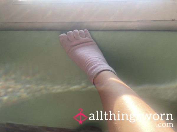 Pink Toe Sock