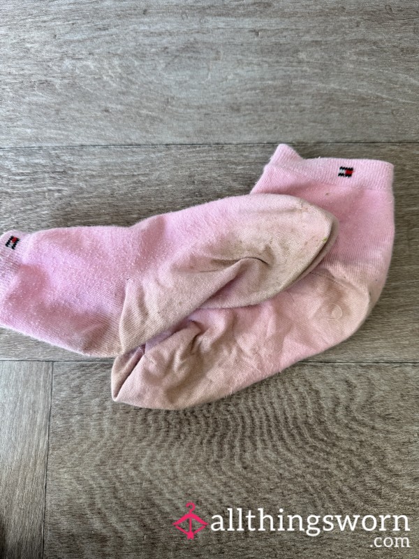Pink Tommy Hillfiger Socks