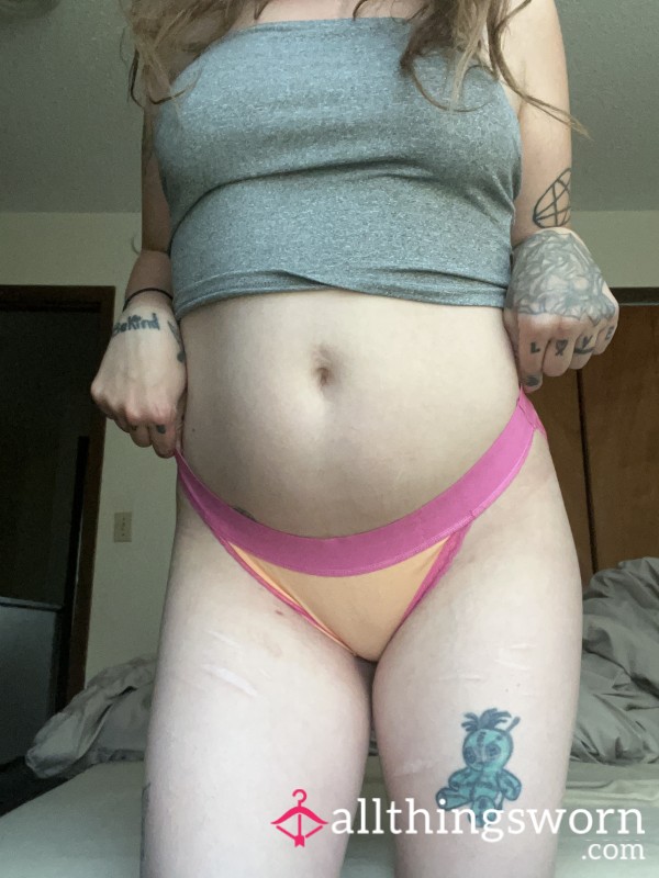 Pink Trimmed Panties