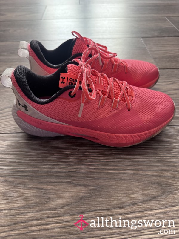 Pink Under Armour Sneakers
