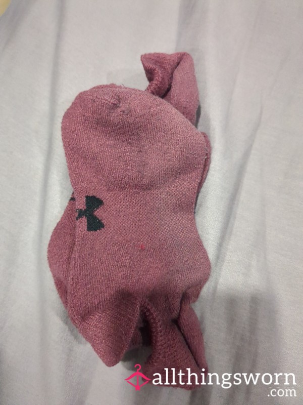 Pink Under Armour Socks