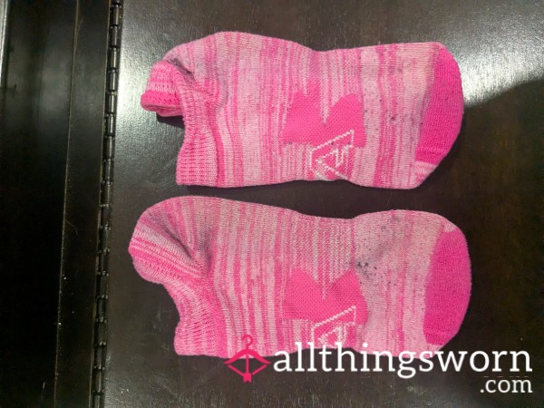 Pink Under Armour Socks