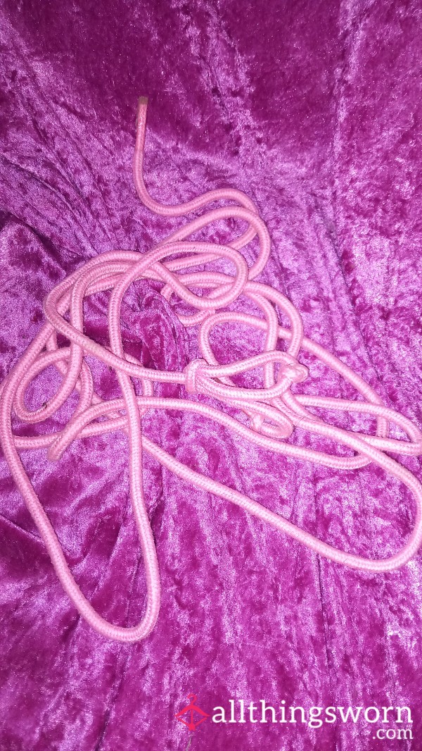 Pink Used Bondage Rope 🎀