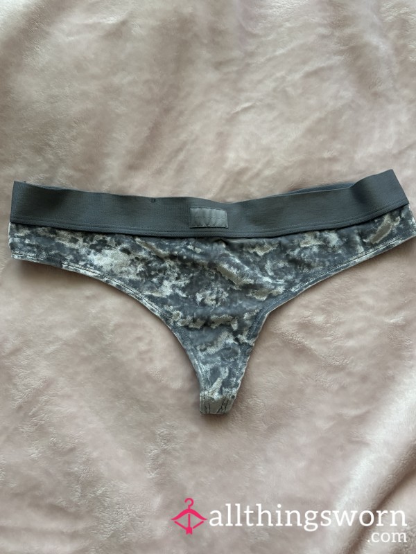 PINK Velvet Micro Thong