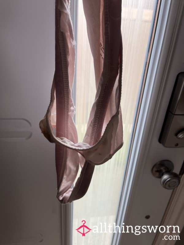 Pink Very Well Worn Panties