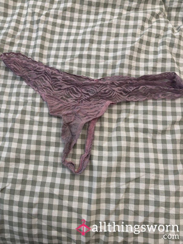 Pink VERY Worn Thong