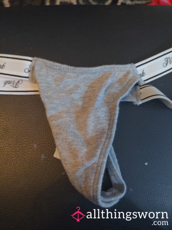 Pink Victoria Secret Cloth Thongs