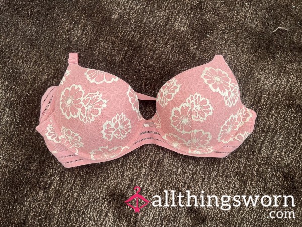 Pink Victoria Secret Push Up Bra